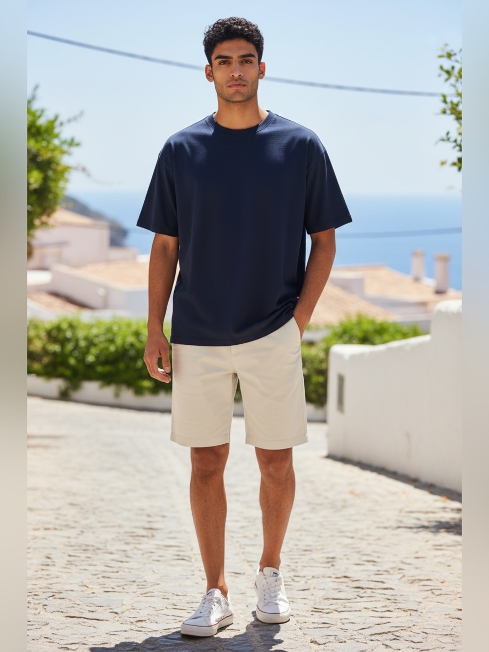 Vineyard Vines White Flat Front Cotton Shorts